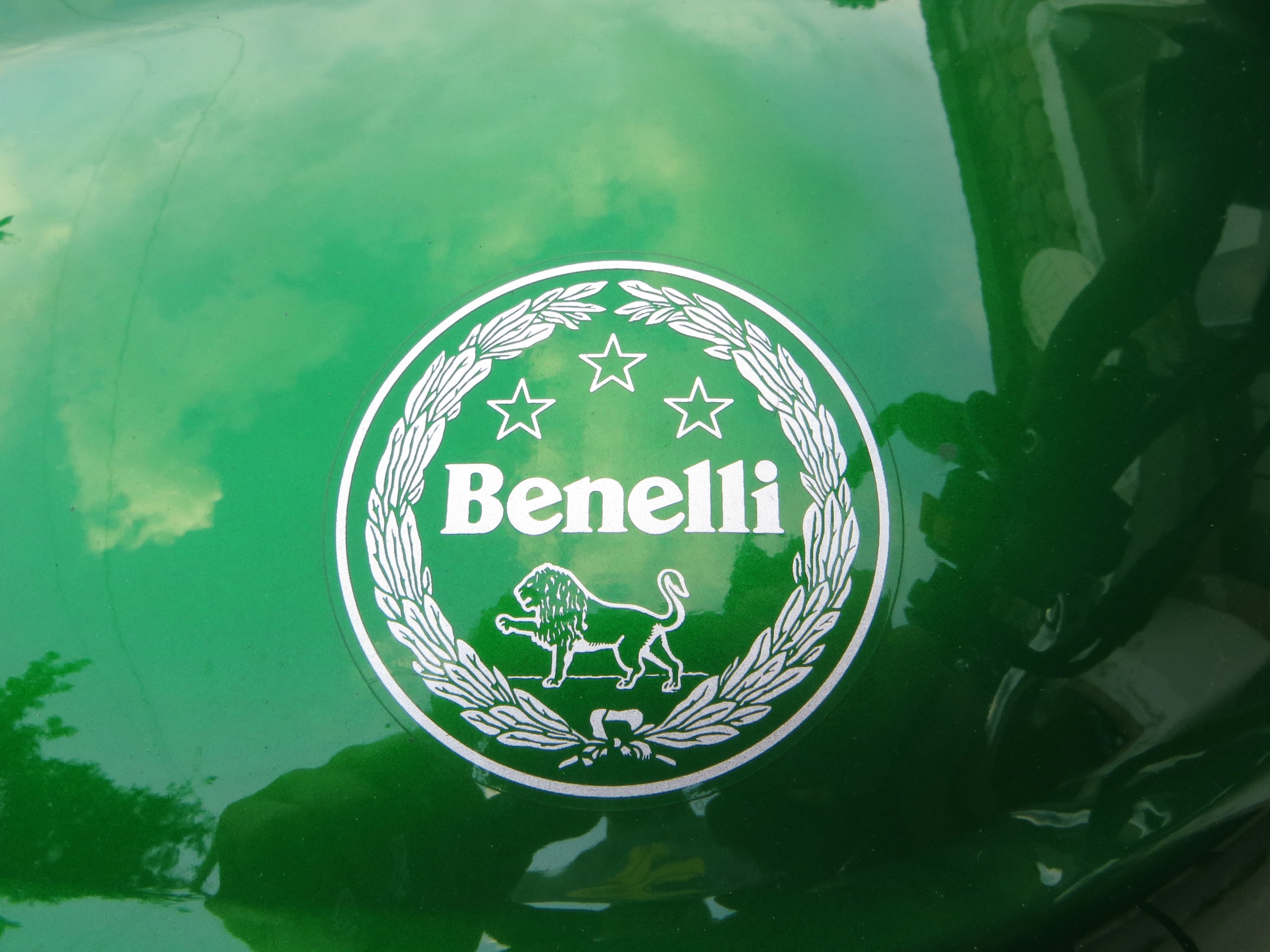 Logo Benelli su 752s