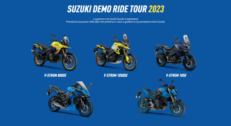 Suzuki Demo Ride Tour 2023