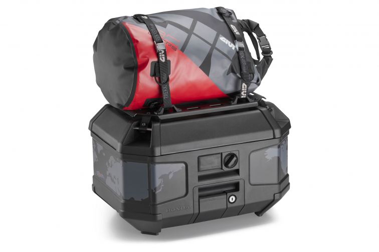 GIVI S378, portapacchi per bauletto originale Honda Africa Twin 1100 ...