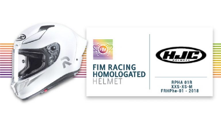HJC RPHA 01R: nuovo casco omologato FIM