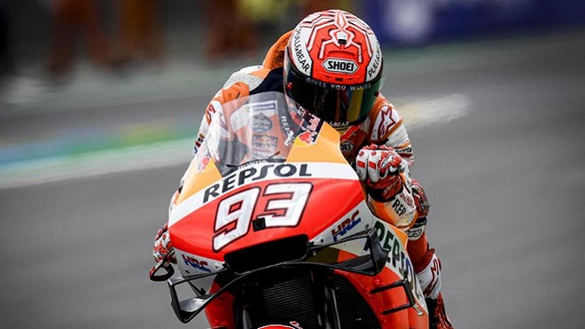 MotoGP Gran Premio di Francia: Marquez in pole sul bagnato